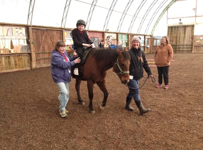 Healing with Horses: Getting moving always a healthy choice